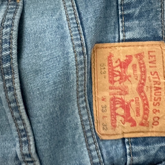 LEVI's 513 Vintage 90s Grunge Jeans 33 x 32 - Picture 4 of 6